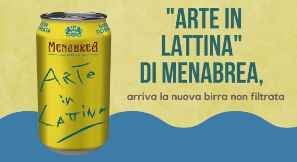 "Arte in lattina" di Menabrea, arriva la nuova birra non filtrata