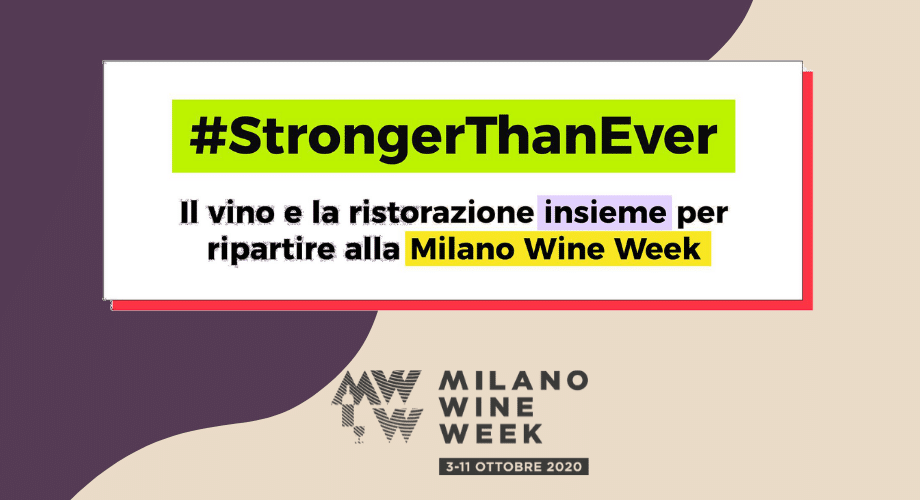Il vino e la ristorazione insieme per ripartire alla Milano Wine Week