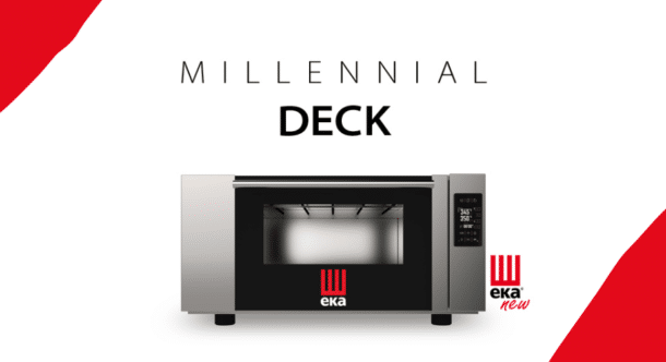 Eka presenta il nuovo forno Millenial Deck, l'innovazione della tradizione