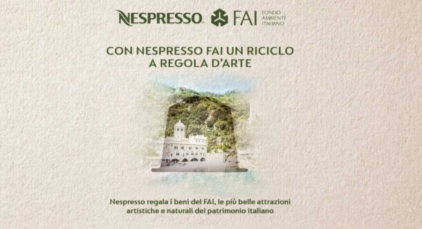Torna l'iniziativa "Nespresso per l'Italia"