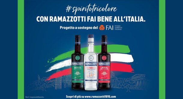 Ramazzotti sostiene il FAI con la seconda edizione di #spiritotricolore