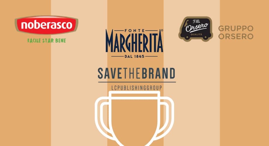 "Save The Brand 2020" premia Gruppo Orsero, Noberasco e Fonte Margherita