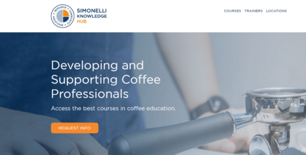 Online Simonelli Knowledge Hub, la piattaforma educativa dedicata ai professionisti del caffè