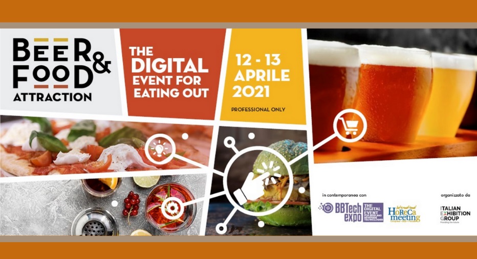 IEG. Beer&Food Attraction: arriva "The Digital Event for Eating Out"