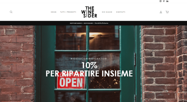 The Winesider lancia un'e-shoop per aiutare i ristoratori a incrementare le vendite di vino