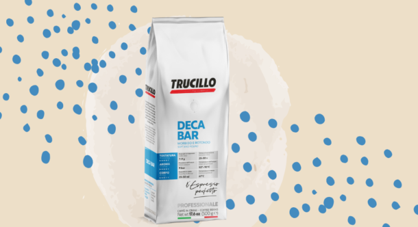 Trucillo presenta Deca Bar, tutto il gusto del caffè senza caffeina anche al bar