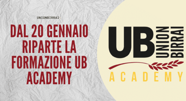 Unionbirrai: dal 20 gennaio riparte la formazione UB Academy