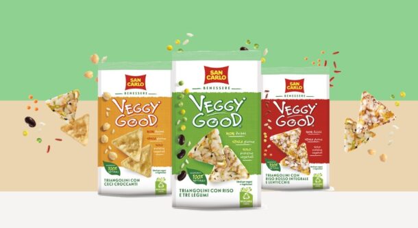 San Carlo presenta i nuovi snack Veggy Good