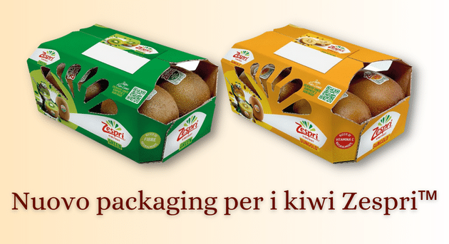 Nuovo packaging per i kiwi Zespri™